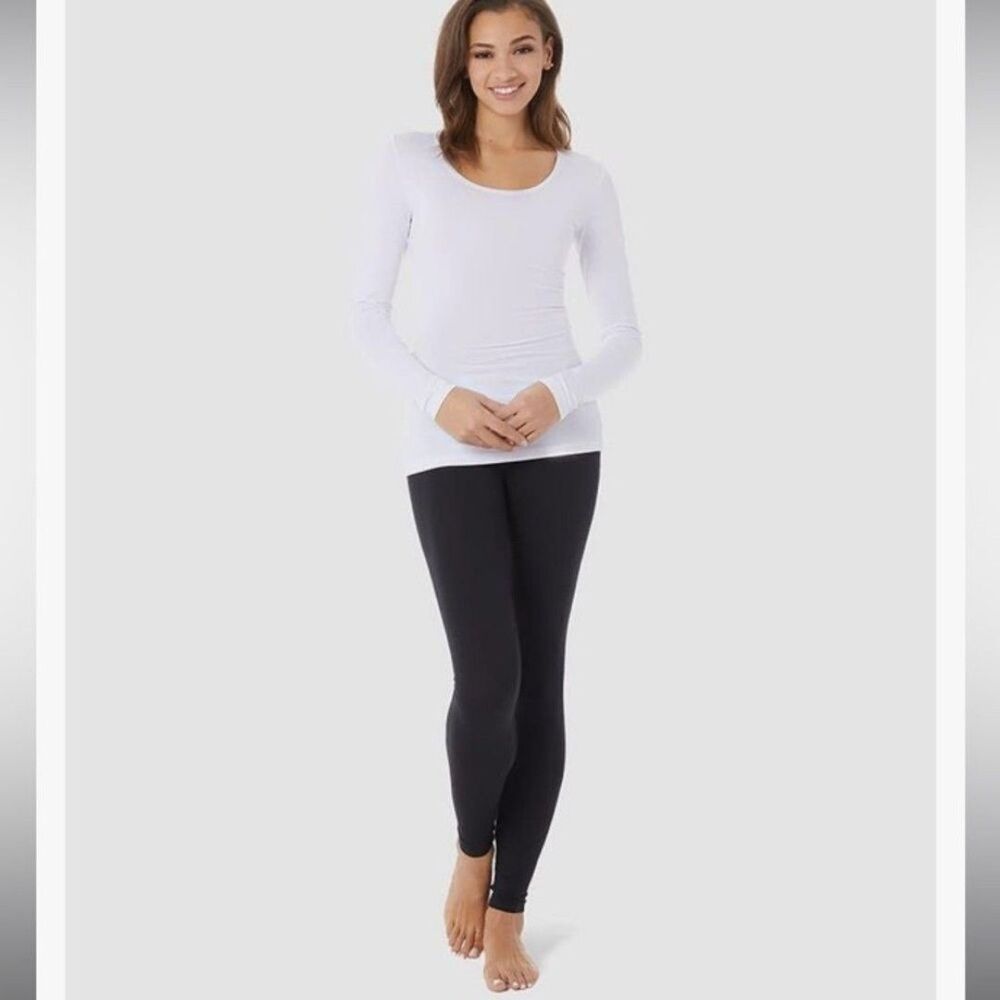 32 Degrees Women's 2 Performance Ultra Light Thermal Baselayer Legging Pant L